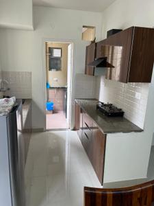 Kitchen Image of 975 Sq.ft 2 BHK Apartment / Flat for sale in Mahima Shubh Nilay, Bhankrota Jaipur for Rs. 4500000