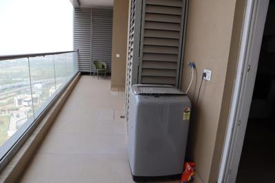 Balcony Image of 1380 Sq.ft 2 BHK Apartment / Flat for rent in Supertech Supernova, Sector 94 Noida for Rs. 60000