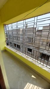 Balcony Image of 850 Sq.ft 2 BHK Builder Floor for rent in Nayabad Kolkata for Rs. 9500