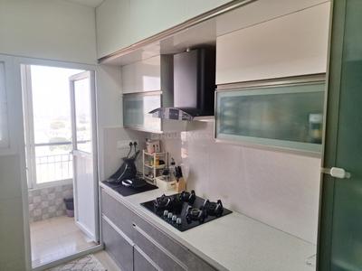 Kitchen Image of 1093 Sq.ft 2 BHK Apartment / Flat for rent in Mantri Premero, Doddakannelli Bengaluru for Rs. 54000