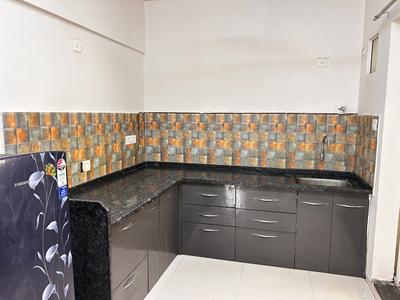 Kitchen Image of 1500 Sq.ft 3 BHK Apartment / Flat for sale in Abhinav Pebbles Urbania, Bavdhan Pune for Rs. 13000000