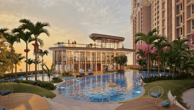 Image of 950 Sq.ft 3 BHK Apartment / Flat for sale in Thane West, Thane for Rs. 27000000