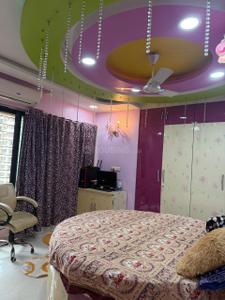 Bedroom Image of 1500 Sq.ft 3 BHK Apartment / Flat for rent in Neelkanth Royale Palms, Thane West Thane for Rs. 69000
