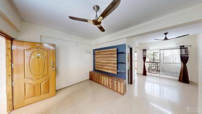 Living Room Image of 950 Sq.ft 2 BHK Apartment / Flat for sale in Signature Classic Phase 1, Sompura Bengaluru for Rs. 8200000