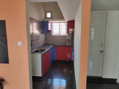 Kitchen Image of 920 Sq.ft 2 BHK Independent House for rent in Varanasi Bengaluru for Rs. 17500