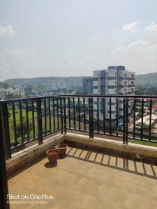 Balcony Image of 1200 Sq.ft 3 BHK Apartment / Flat for rent in Atul Westernhills, Sus Pune for Rs. 45600
