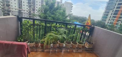 Balcony Image of 1550 Sq.ft 3 BHK Apartment / Flat for rent in SJR Equinox, Electronic City Bengaluru for Rs. 52000