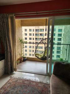 Balcony Image of 840 Sq.ft 2 BHK Apartment / Flat for sale in Rustomjee Urbania Azziano, Thane West Thane for Rs. 17500000