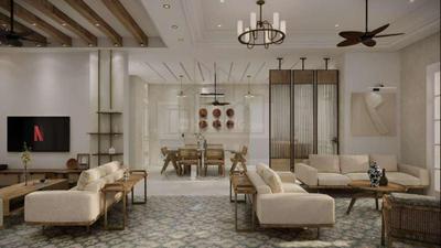 Hall Image of 2000 Sq.ft 4 BHK Villa for rent in Mandrem Goa for Rs. 200000