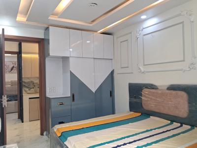 Bedroom Image of 850 Sq.ft 3 BHK Builder Floor for rent in Dwarka Mor New Delhi for Rs. 28000