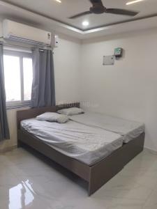 Bedroom Image of 250 Sq.ft 1 RK Builder Floor for rent in Financial District Hyderabad for Rs. 23000