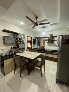 Kitchen Image of 1100 Sq.ft 3 BHK Apartment / Flat for sale in Chhani Jakat Naka Vadodara for Rs. 6500000