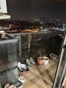 Balcony Image of 1550 Sq.ft 3 BHK Apartment / Flat for rent in Kaveri Soham Vivanta, Shilaj Ahmedabad for Rs. 33500