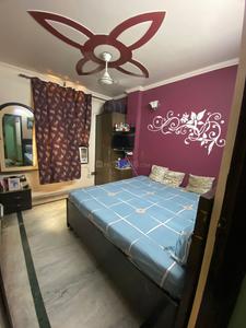 Bedroom Image of 625 Sq.ft 3 BHK Builder Floor for sale in Krishna Nagar New Delhi for Rs. 5000000