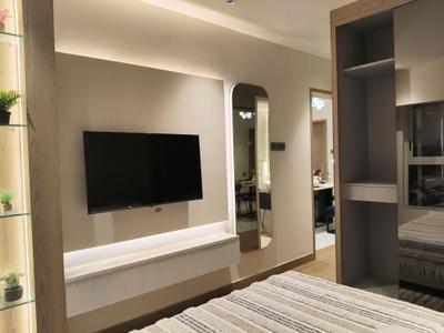 Bedroom Image of 1051 Sq.ft 2 BHK Apartment / Flat for rent in Neelam Solstice, Ramabai Ambedkar Nagar Mumbai for Rs. 72000