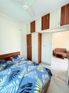 Bedroom Image of 603 Sq.ft 1 BHK Builder Floor for rent in BTM Layout Bengaluru for Rs. 25000
