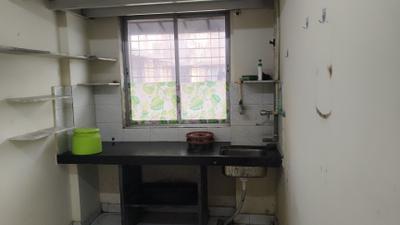 Kitchen Image of 350 Sq.ft 1 BHK Apartment / Flat for rent in Andheri East Mumbai for Rs. 24000