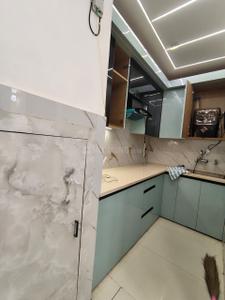 Kitchen Image of 540 Sq.ft 2 BHK Apartment / Flat for rent in Nawada New Delhi for Rs. 20000