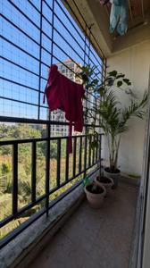 Balcony Image of 650 Sq.ft 1 BHK Apartment / Flat for sale in Kalwa Thane for Rs. 8000000
