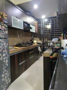 Kitchen Image of 1220 Sq.ft 3 BHK Apartment / Flat for sale in Progressive Crown, Kopar Khairane Navi Mumbai for Rs. 25000000
