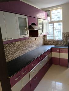 Kitchen Image of 1500 Sq.ft 3 BHK Apartment / Flat for rent in Fortune Signature, Bawadiya Kalan Bhopal for Rs. 25000