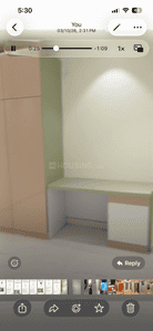 Bedroom Image of 675 Sq.ft 2 BHK Builder Floor for sale in Mahavir Enclave New Delhi for Rs. 6100000