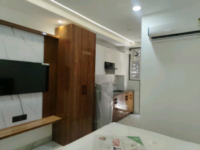 Bedroom Image of 1500 Sq.ft 1 BHK Builder Floor for rent in HUDA Plot Sector 42, Sector 43 Gurgaon for Rs. 50000