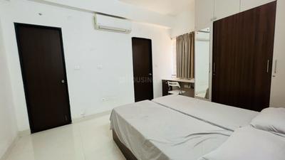 Bedroom Image of 691 Sq.ft 1 BHK Apartment / Flat for rent in Madhapur Hyderabad for Rs. 25000