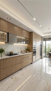 Kitchen Image of 1156 Sq.ft 2 BHK Apartment / Flat for sale in Koottuli Kozhikode for Rs. 8000000