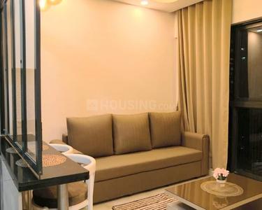 Hall Image of 450 Sq.ft 1 BHK Apartment / Flat for rent in Kolshet Thane for Rs. 35000