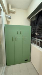 Balcony Image of 1201 Sq.ft 2 BHK Apartment / Flat for rent in DS Sky Shubham, K R Puram Bengaluru for Rs. 42000