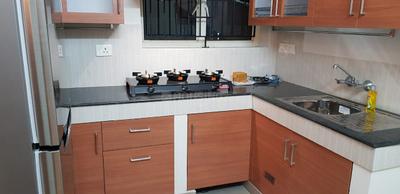 Kitchen Image of 1766 Sq.ft 3 BHK Apartment / Flat for rent in SRK Cyber Heights, Kochuveli Thiruvananthapuram for Rs. 40000