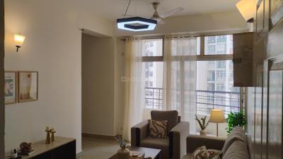 Living Room Image of 1250 Sq.ft 2 BHK Apartment / Flat for rent in Ajnara Gen X, Crossings Republik Ghaziabad for Rs. 24000