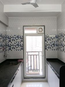 Kitchen Image of 568 Sq.ft 1 BHK Apartment / Flat for rent in Raunak Bliss A4, Kasarvadavali Thane for Rs. 20865