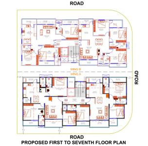 Image of 2025 Sq.ft 3 BHK Apartment / Flat for sale in Somalwada, Nagpur for Rs. 8499000
