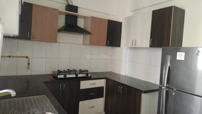 Kitchen Image of 1200 Sq.ft 3 BHK Apartment / Flat for rent in SNN Raj Serenity Phase 2, Akshayanagar Bengaluru for Rs. 49500