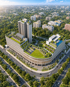 Image of 1232 Sq.ft 3 BHK Apartment / Flat for sale in Orbit Urban Park, New Town, Kolkata for Rs. 23000000