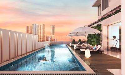 Balcony Image of 1416 Sq.ft 4 BHK Apartment / Flat for sale in Raymond The Address By GS Bandra Tower B, Bandra East Mumbai for Rs. 58500000