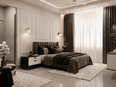 Bedroom Image of 2500 Sq.ft 4.5 BHK Builder Floor for sale in Sarvodaya Enclave New Delhi for Rs. 105000000