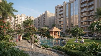 Image of 760 Sq.ft 1 BHK Apartment / Flat for sale in Om Shri Vrinda Orchids, Sunrakh Bangar, Vrindavan for Rs. 6080000