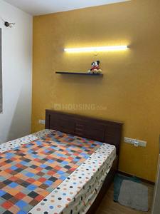 Bedroom Image of 850 Sq.ft 2.5 BHK Apartment / Flat for rent in Prestige Misty Waters, Nagavara Bengaluru for Rs. 57000