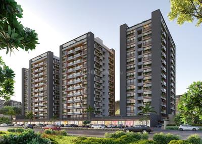 Image of 1530 Sq.ft 2 BHK Apartment / Flat for sale in PDPU Road, Gandhinagar for Rs. 7160000