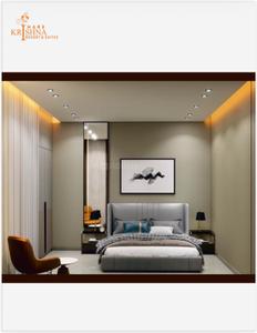 Bedroom Image of 451 Sq.ft 1 BHK Apartment / Flat for sale in Hare Krishna Resort And Suites, Sunrakh Bangar Vrindavan for Rs. 4500000