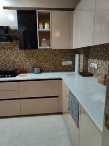Kitchen Image of 1550 Sq.ft 2 BHK Builder Floor for rent in Palam Vihar Gurgaon for Rs. 40000