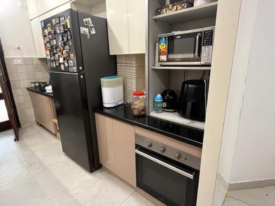Kitchen Image of 2500 Sq.ft 4 BHK Builder Floor for rent in Eros Rosewood Villas, Sector 50 Gurgaon for Rs. 80000