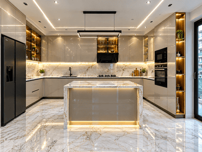 Image of 4200 Sq.ft 4 BHK Apartment / Flat for rent in Rajhans Eronzza, Bharthana, Surat for Rs. 85000