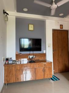 Hall Image of 850 Sq.ft 1 BHK Apartment / Flat for rent in LK Vrundavan Residency II, Sargasan Gandhinagar for Rs. 27000