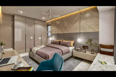 Bedroom Image of 1024 Sq.ft 2 BHK Apartment / Flat for sale in Ghatkopar West Mumbai for Rs. 17800000