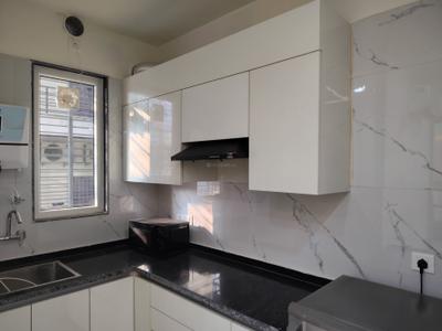 Kitchen Image of 1100 Sq.ft 1 BHK Builder Floor for rent in Sector 46 Gurgaon for Rs. 42000