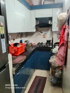 Kitchen Image of 603 Sq.ft 3 BHK Apartment / Flat for rent in Uttam Nagar New Delhi for Rs. 20000